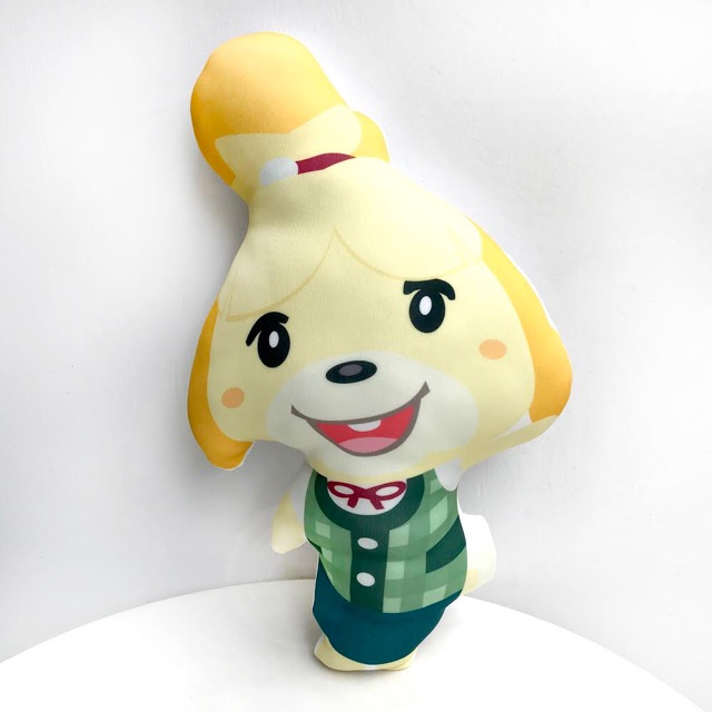 2 pcs boneka animal crossing , bantal boneka print animal crossing