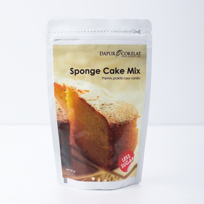 

MURAH Dapur Cokelat Premix Vanilla Sponge