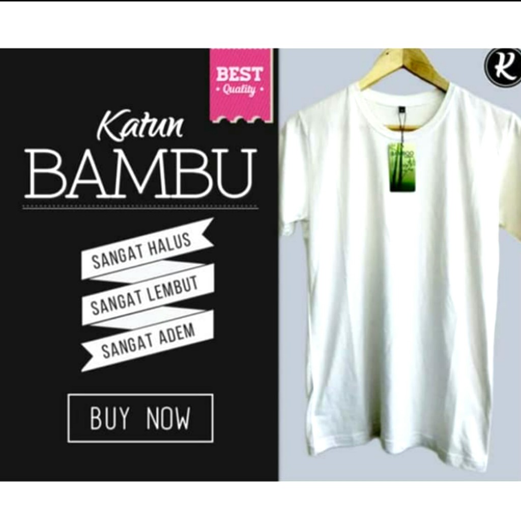 kaos katun polos bambu kaos polos 24s kaos polos pria kaos pria lengan pendek kaos murah KE95
