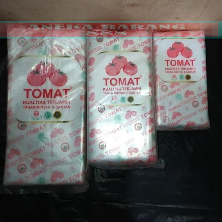 Terlaris plastik pe tomat uk 15x30(isi 4 pack) kantong plastik es 9RC