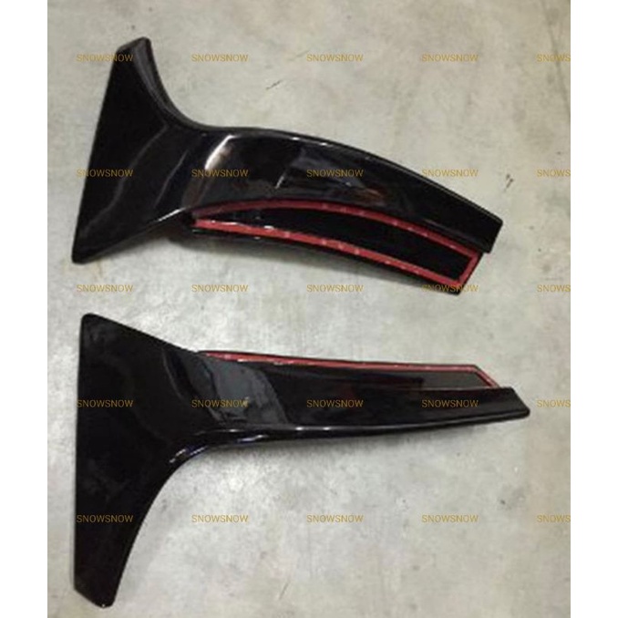 Spoiler Mugen Honda Hrv Hitam Silver Putih Abu Merah