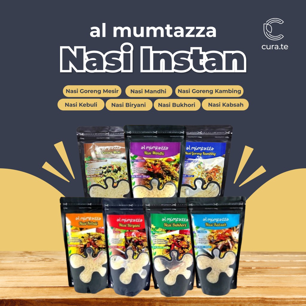 

AL MUMTAZZA NASI GORENG KEBULI INSTAN | BERAS BASMATI ARAB BRIYANI MANDHI KABSAH BUKHARI NASGOR KAMBING NASGOR MESIR INSTANT