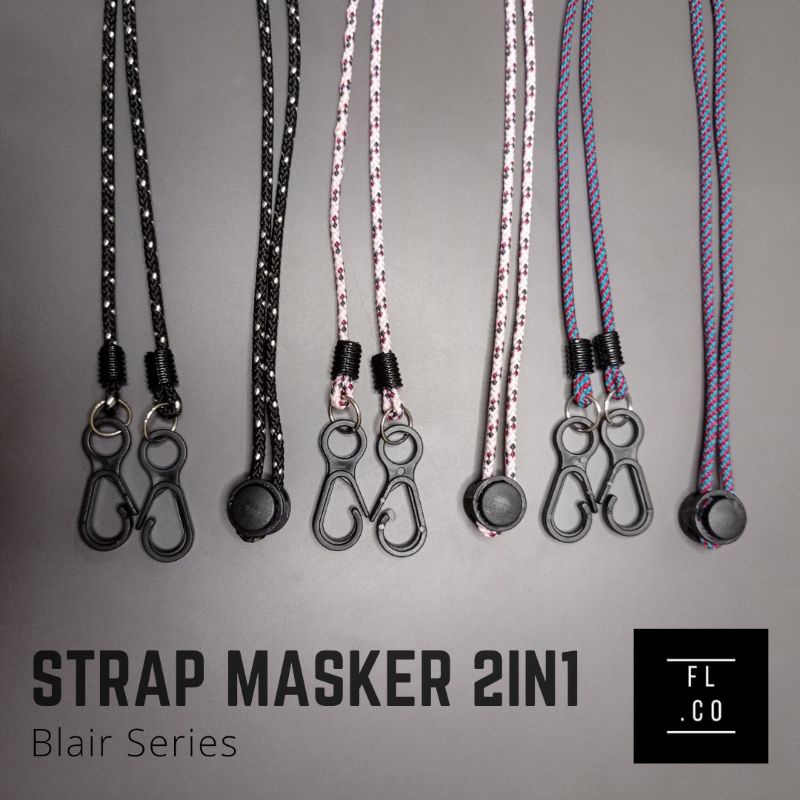 [COD] Souvenir pernikahan/Strap Masker 2IN1/Konektor Headloop / Tali Masker / Kalung Masker / Masker