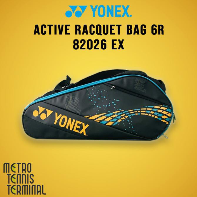 TERLARIS  Yonex Active Racquet Bag 6R 82026 EX ( Tas Raket Tenis / Badminton )