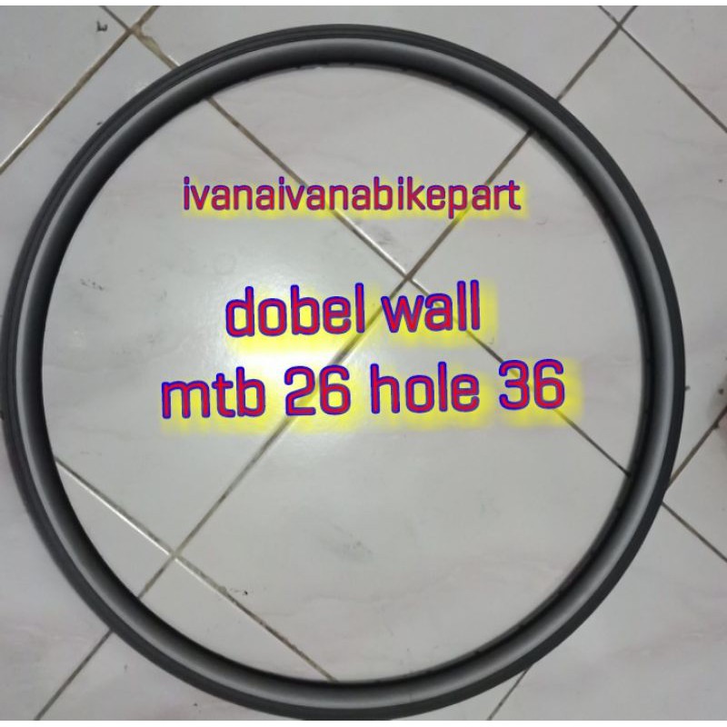 VELG MTB 26X150 DOBEL WALL HOLE 36