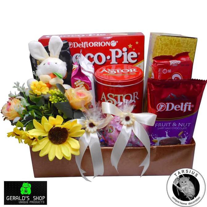

Terhot! Parcel Spring Bunny Deluxe / Hamper / Ulang Tahun / Wisuda / Lebaran