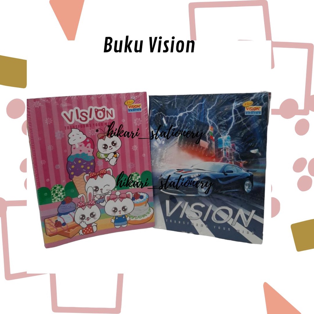

BUKU TULIS VISION//BUKU TULIS MURAH//BUKU TULIS BERKUALITAS//