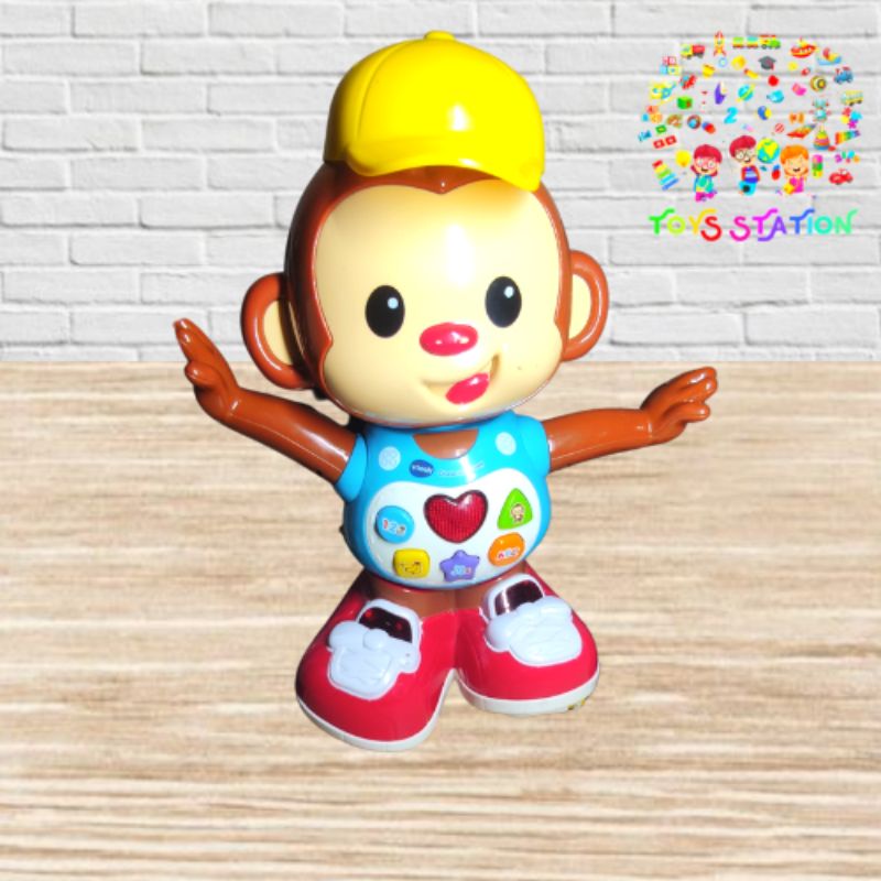 mainan anak edukasi anak vtech chase me casey monkey musical