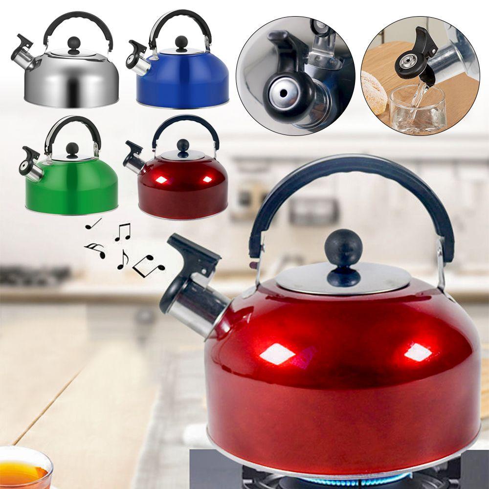 Chookyy 3L Whistling Kettle Portable Untuk Hiking Masak Rumah Kantor Restoran Teakettle