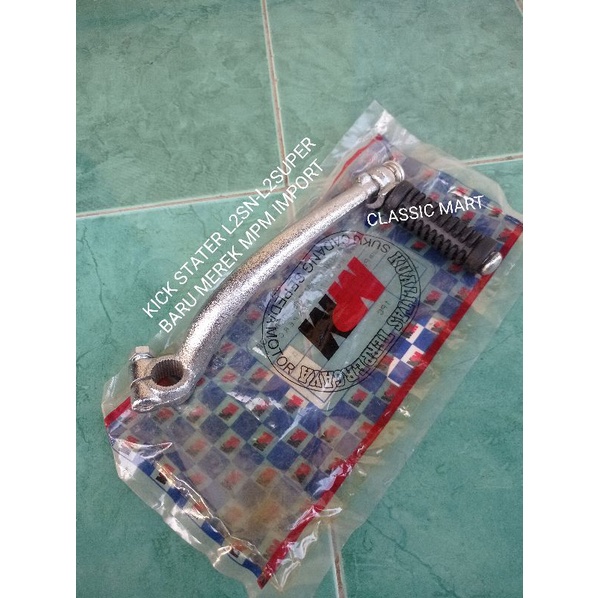 PEDAL SELAH SELAHAN ENGKOL KICK STATER YAMAHA L2SN-L2 SUPER-L2SUPER mpm