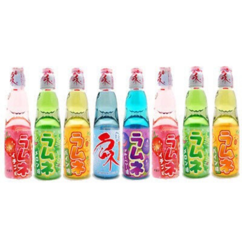 Hata Ramune Minuman Soda Kelereng Jepang