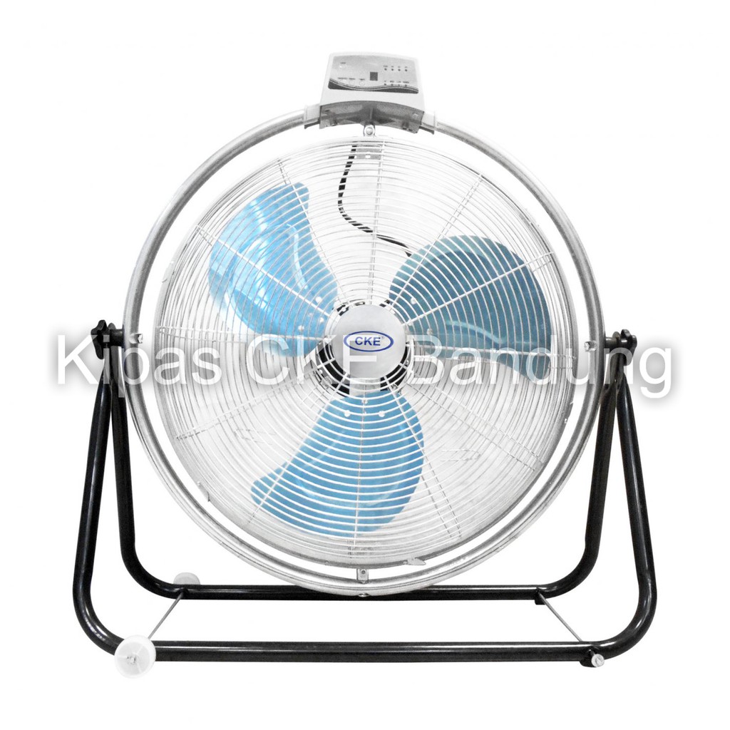 Rotary Powerfull Fan CKE 20 Inch Remote RRPF-50G-HY Floor Kipas Angin Lantai Rumah Kantor Cafe