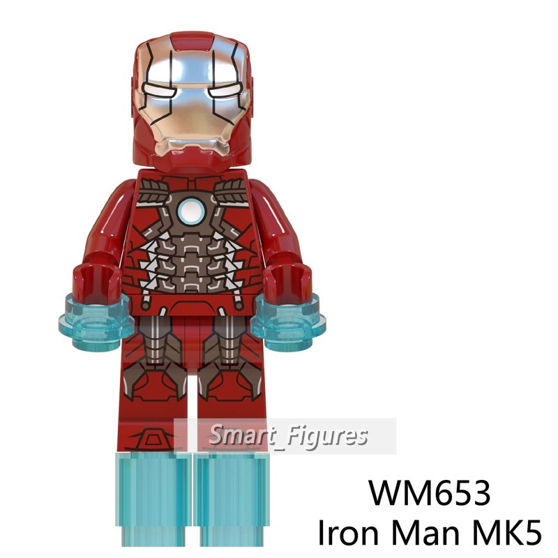 Mainan Action Figure Minifigures MK50 Outrider MK1 MK5 MK85 Marvel Super Heros WM6055