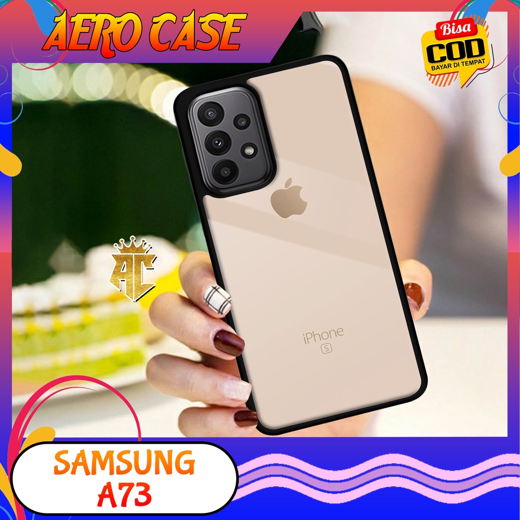 CASE SAMSUNG A73 - Casing SAMSUNG A73 Terbaru AERO STORE [ MOTIF BRANDED ] Silikon - Case Hp - Case 