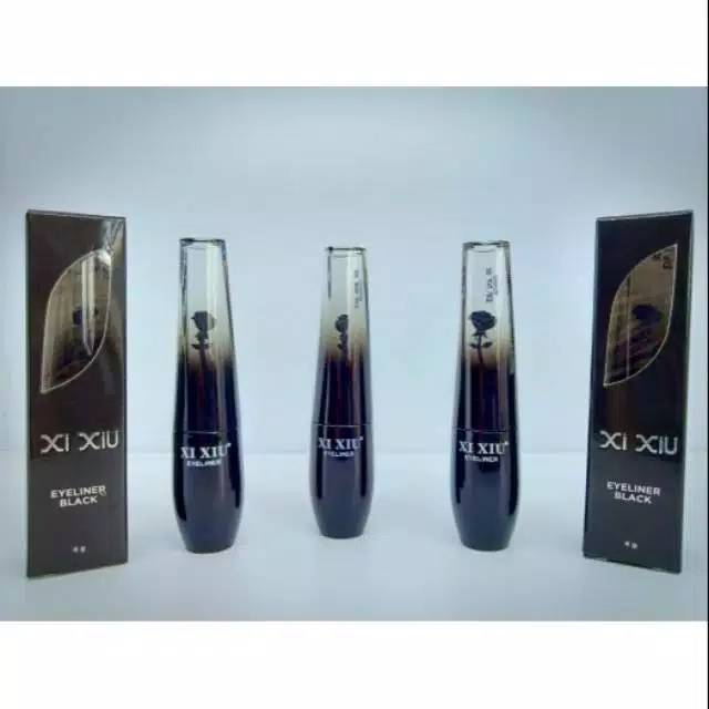 XI XIU LIQUID EYELINER BLACK / EYELINER XI XIU BPOM