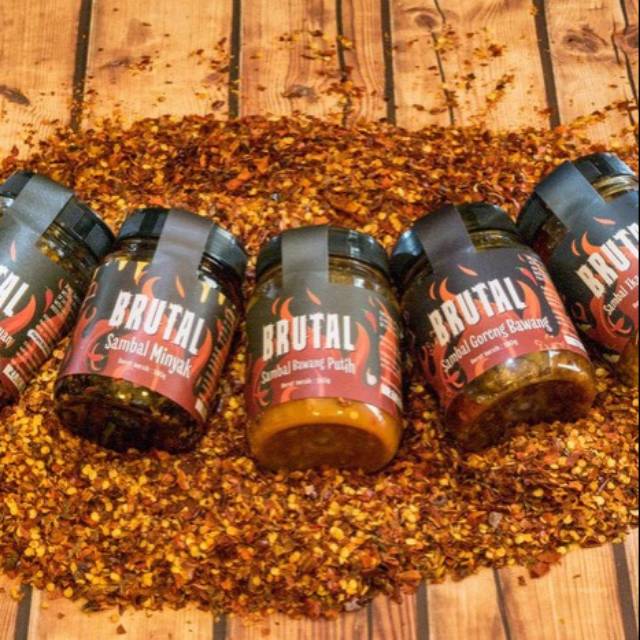 

Sambal Brutal Paket 5 Varian