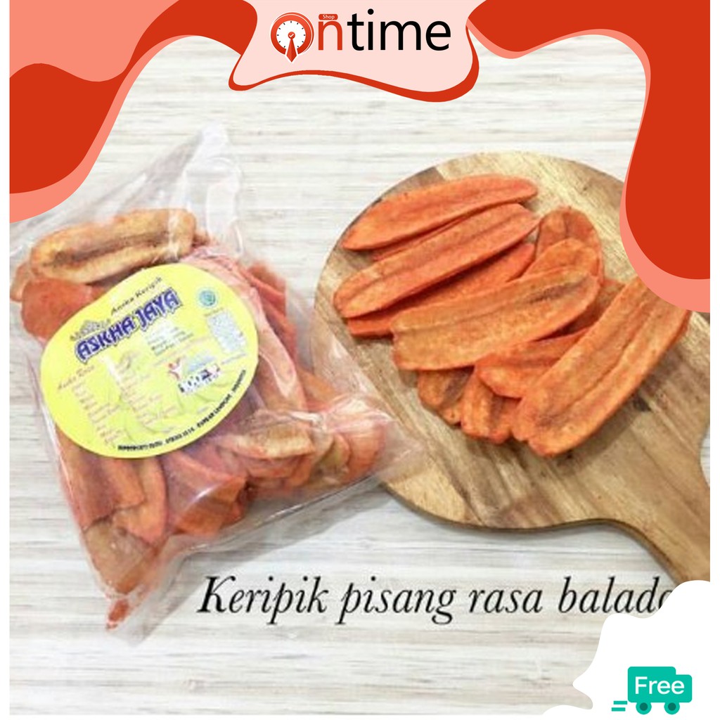 

Banana Chips atau Keripik Pisang Rasa Balado