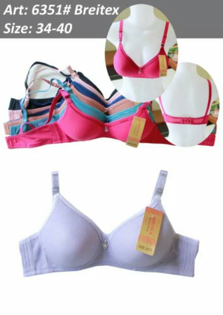 RUMI BRA/BH millenial murah/BRA Busa/BRA Tanpa kawat ART A888