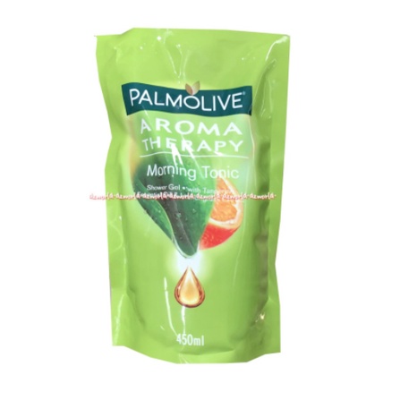 Palmolive Aroma Therapy 450ml Morning Tonic Sensual Refill Palmolife Aroma Terapi Morning Tonik Sabun Mandi Isi Ulang Kemasan Pouch Refil