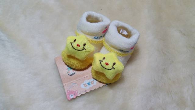 Kaos Kaki Bayi Motif Karakter Lucu 0-6bulan / Kaos Kaki Anak Boneka 3d Eve