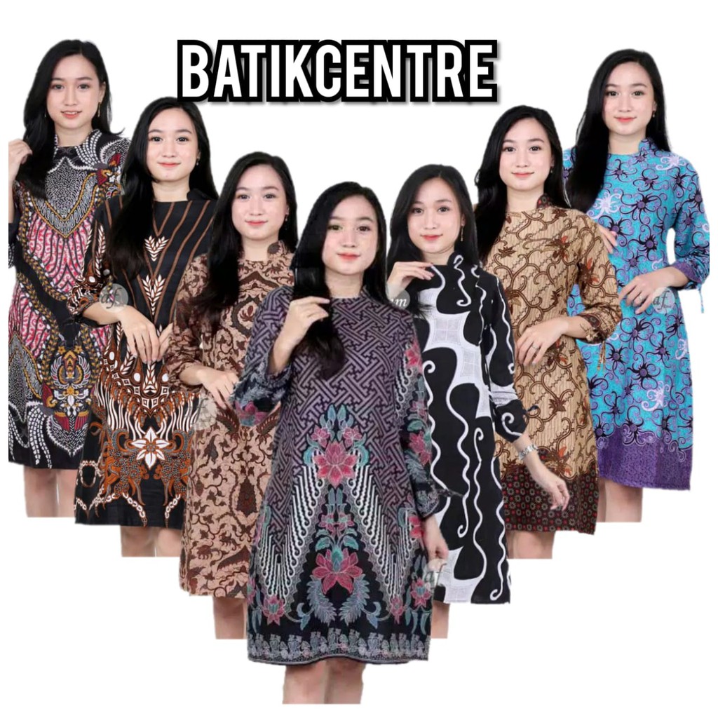 Tunik batik atasan wanita pekalongan atbm katun halus