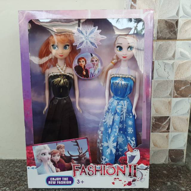 Boneka frozen anna elsa - boneka frozen 2