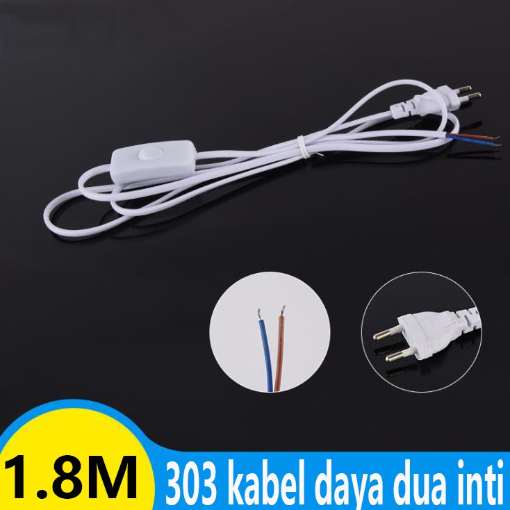 ⭐LDI⭐ PAKET KABEL SAKLAR ON OFF + STEKER / COLOKAN KABEL ON OFF TERMURAH