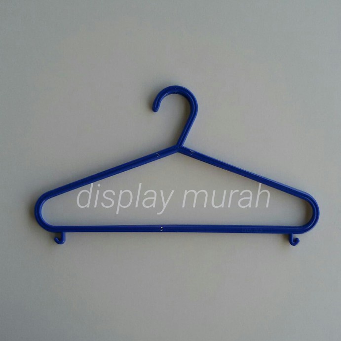 Hanger Plastik 889 Warna gantungan baju dewasa display pakaian hanger laundry-LSN