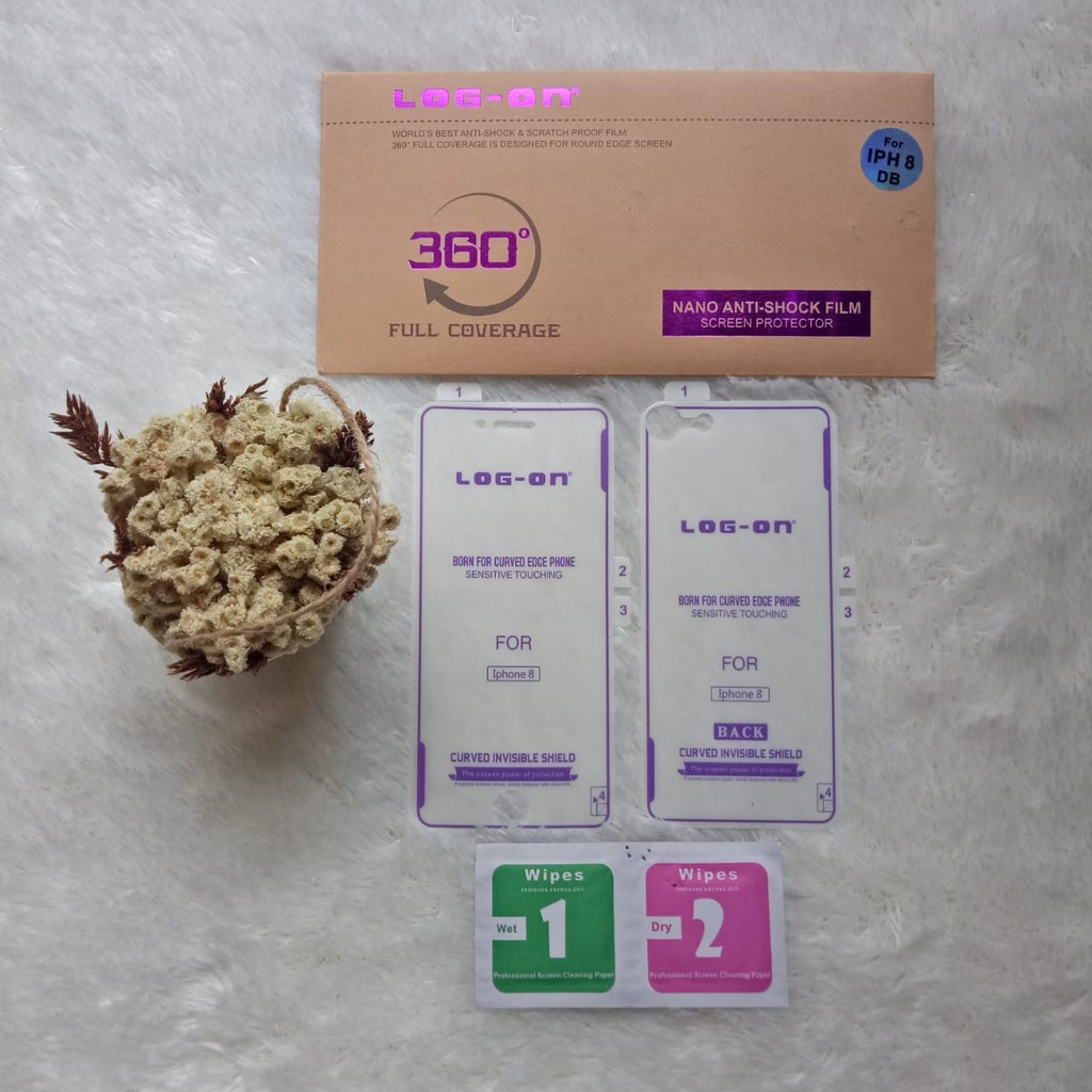 ANTI SHOCK LOG ON FULL/DEPAN BELAKANG FULL IPHONE 11/AA PRO/11 PRO MAX/7/7+/8/8+/X/XR/XS MAX