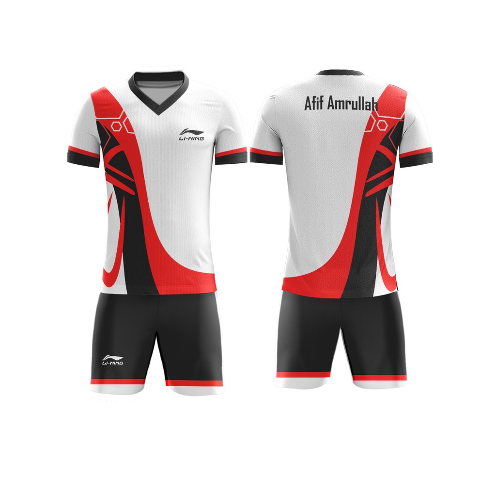 Kaos Jersey Badminton Bulutangkis Setelan Custom Design ONI031