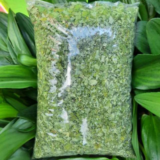 Daun Kelor Kering 100 Gram Murni Bersih Hijau