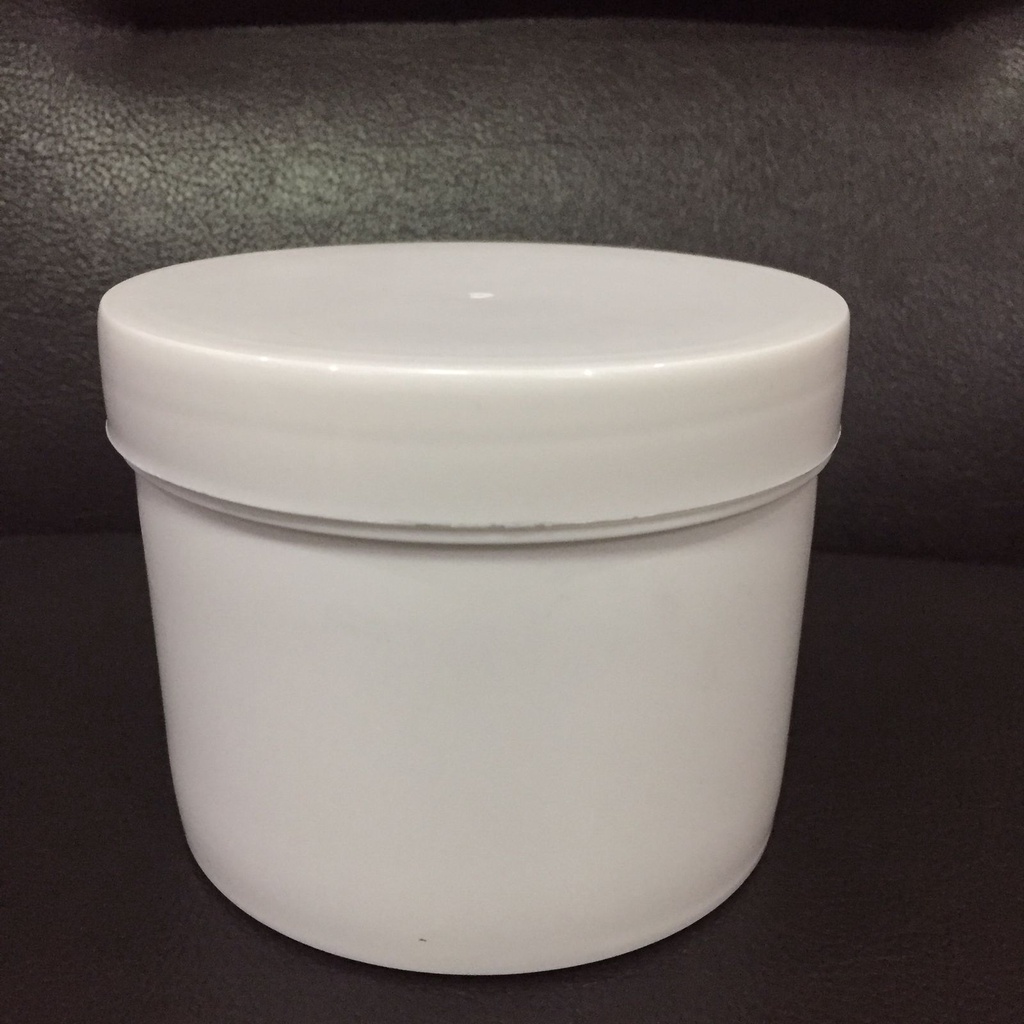 Pot Lulur Glossy/Kosmetik/Kilap/Toples/Wadah Plastik 500 gram/gr/0.5Kg (Harga per 12pcs)