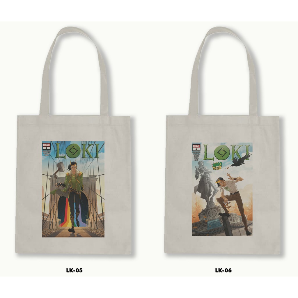 TOTE BAG BLACU - LOKI