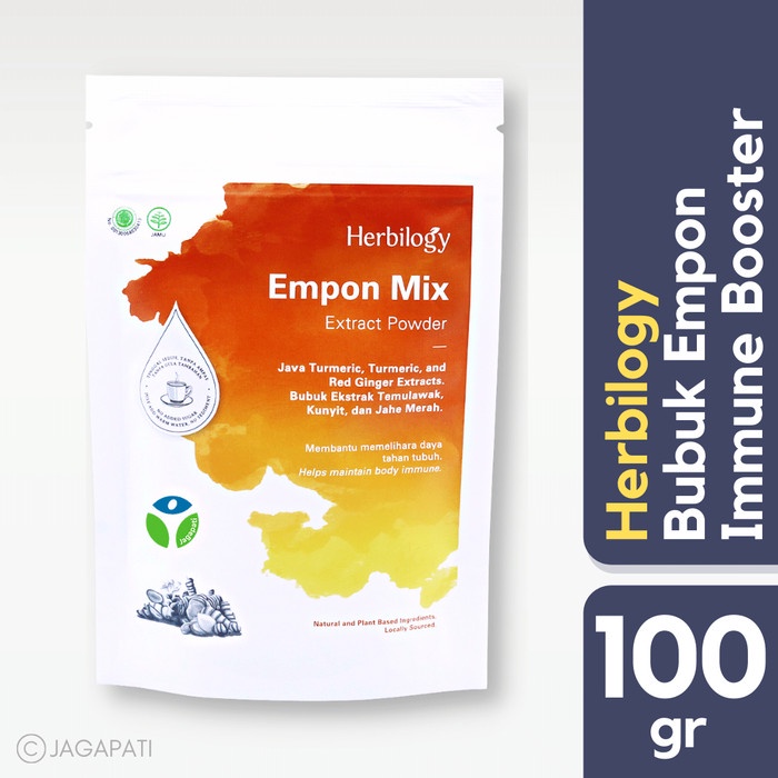 

Herbilogy - Empon Mix Extract Powder 100gr - Suplemen Kesehatan (BERKUALITAS)
