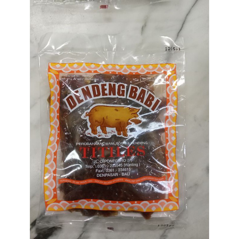 

Dendeng Babi (mentah) 500gr