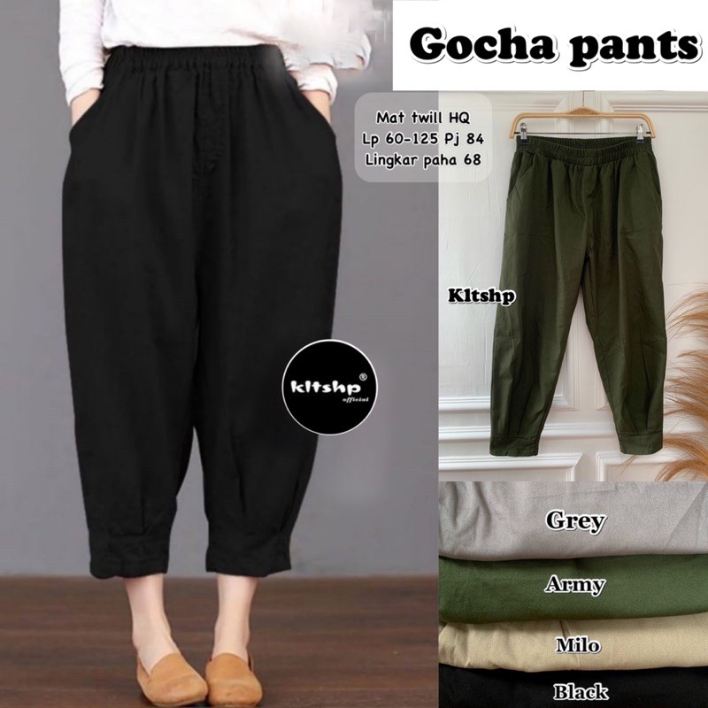 GOCHA PANTS // CELANA WANITA PANJANG