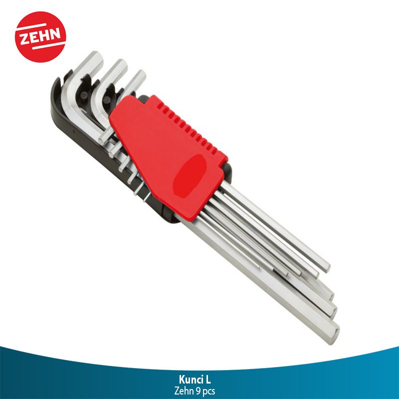 Jual ZEHN HEX KEY BALL POINT 52 SET ISI 9 PCS Shopee Indonesia
