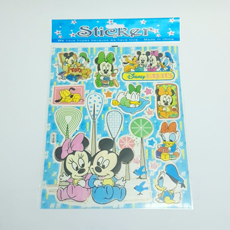 

Sticker Laser Baby Mickey Mouse AP-002B