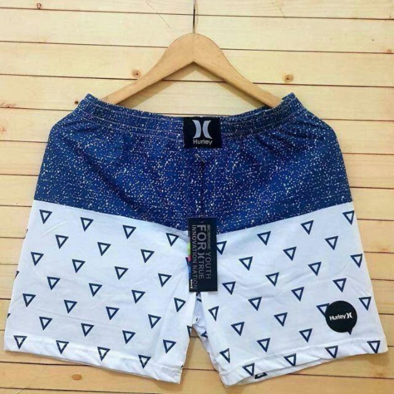 Celana Pendek Pria Surfing Distro Premium Renang Pantai Santai Kolor-Boxer Wajik Navy