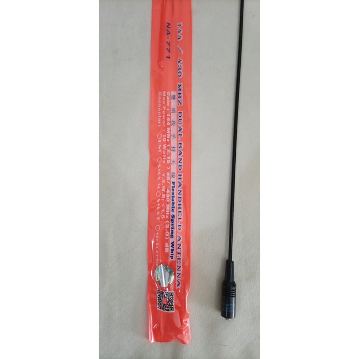 Antena HT Nagoya Baofeng NA 771 NA-771 NA771 Dualband Dual Band VHF UHF SMA Female Konektor Weierwei Murah