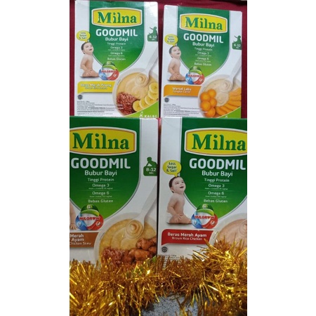 MILNA GOODMIL BUBUR BAYI 6+ DAN 8+