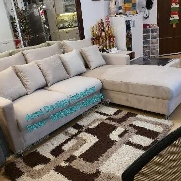 Sofa L Santai/Sofa Tukar Tambah/Sofa Custom/Sofa Modern/Sofa Minimalis Dindamilka