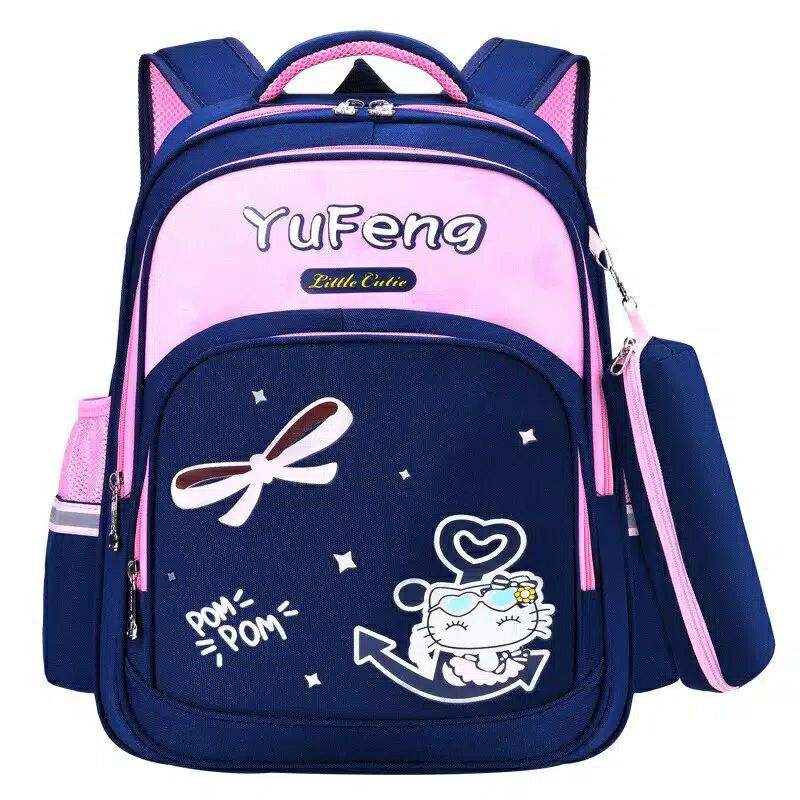 Trygo.id / Yufeng - Tas Anak Sekolah SD TK MURAH Tas Anak Laki-laki Dan Perempuan Unisex Tas Karakter Hewan