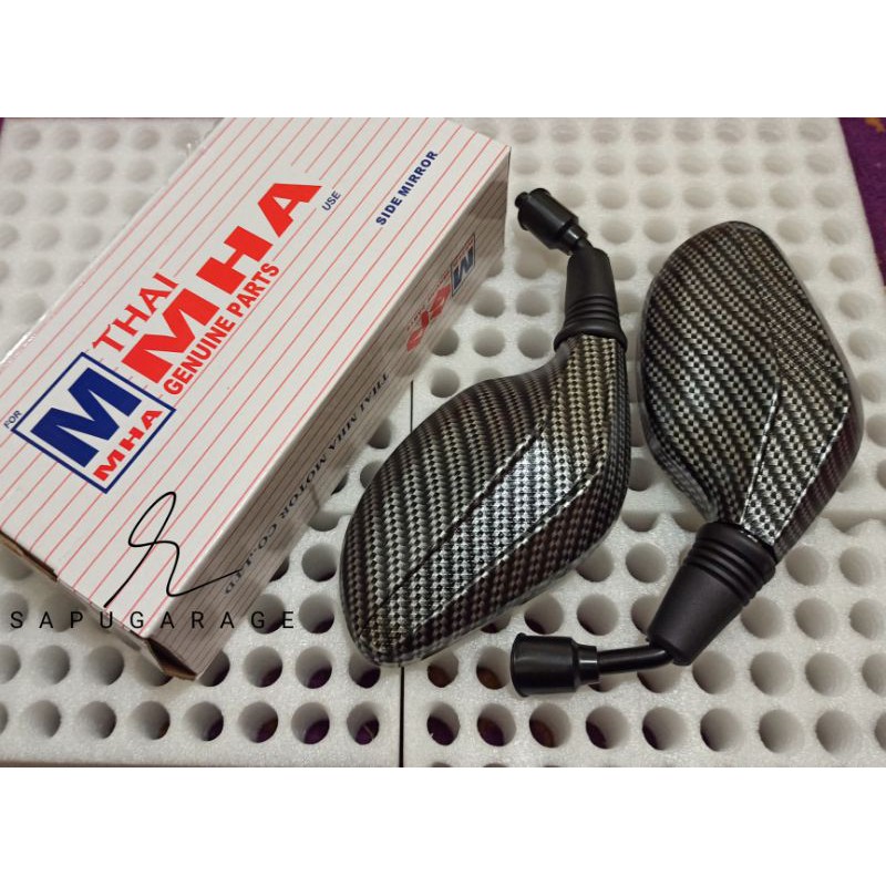 spion Click Carbon yamaha honda
