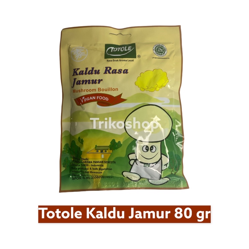 Totole 80gr Kaldu Penyedap rasa Jamur TERMURAH GROSIR RESELLER