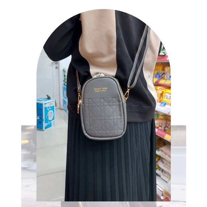 FOREVER YOUNG tas ponsel wanita (muat hp 6,7 inci) / phone bag / mini sling bag myloo
