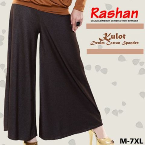 KULOT, size 4XL-5XL, Denim Cotton Spandek , RASHAN, Kualitas Prima
