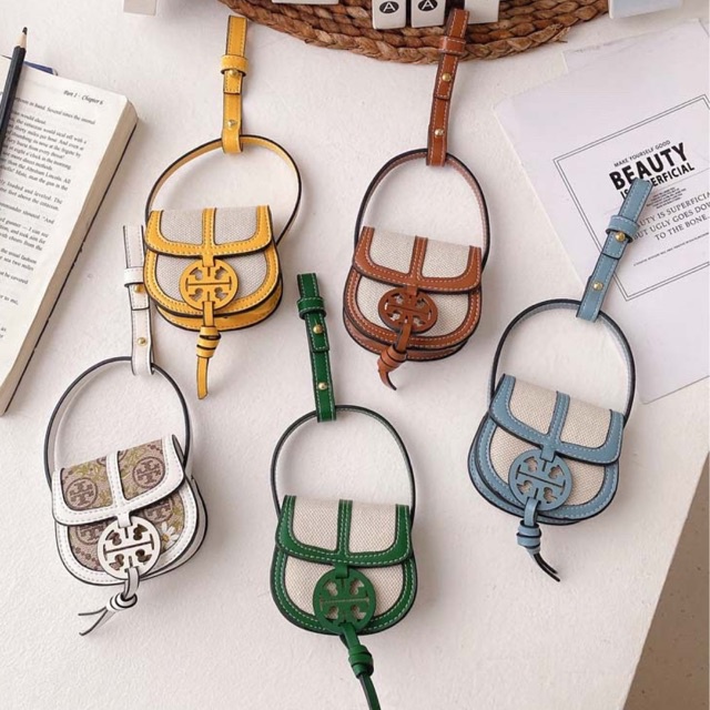 Super Mini Airpods Case / Coin Bag [TORY BUCRH BRAND] [GANTUNGAN TAS LUCU]