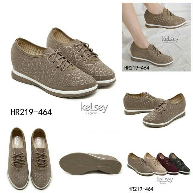 Kelsey Wedges HR219-464 Original Sepatu Wanita Import Batam
