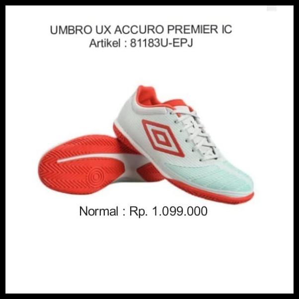 Sepatu Futsal Umbro Ux Premier Ic Original